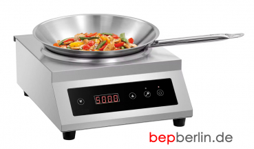 Induktionswok, 5000 W, 400V, Ø 280 mm